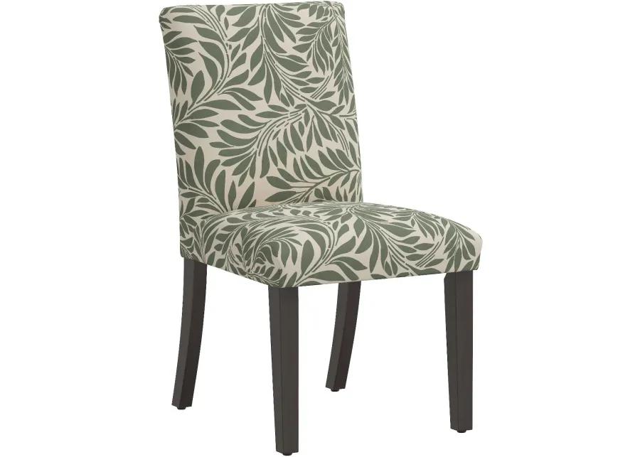 Drew Olive Green Vine Dining Chair - Skyline Furniture