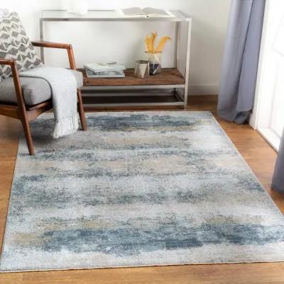 Brunswick 8 x 10 Pale Blue and Gray Area Rug