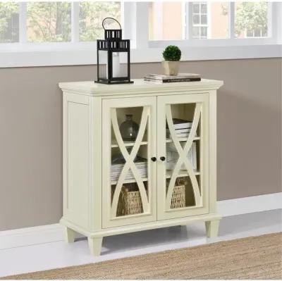 Ellington Ivory Double Door Accent Cabinet