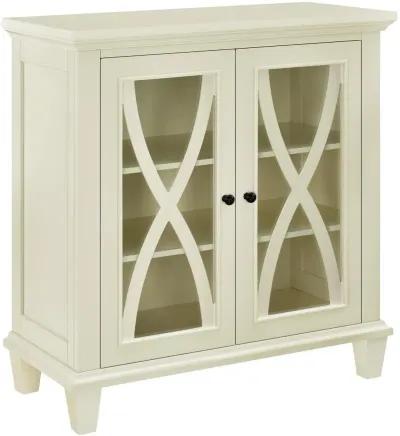 Ellington Ivory Double Door Accent Cabinet