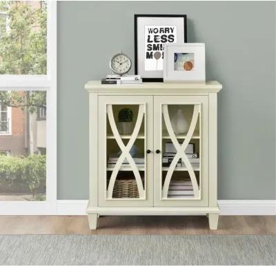 Ellington Ivory Double Door Accent Cabinet