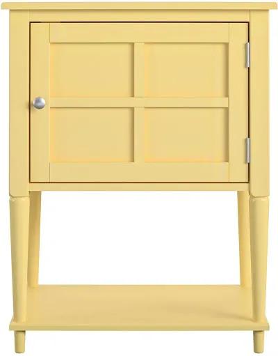 Fairmont Yellow Accent Table