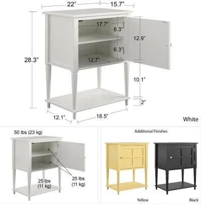 Fairmont Yellow Accent Table