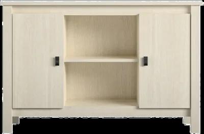 Kensington Place Ivory Oak Storage Cabinet