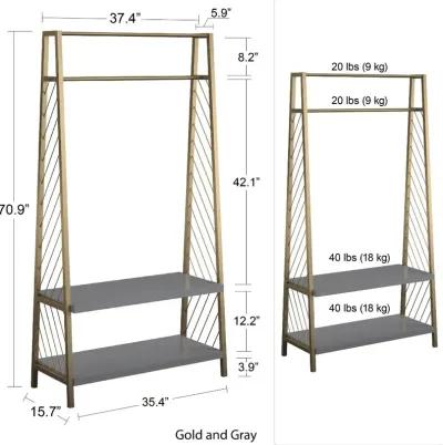 Brielle White Entryway Storage