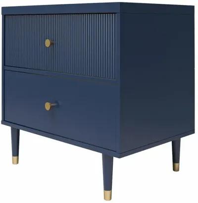 Elizabeth Navy Blue Nightstand