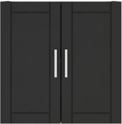 Callahan Black 24" Wall Cabinet