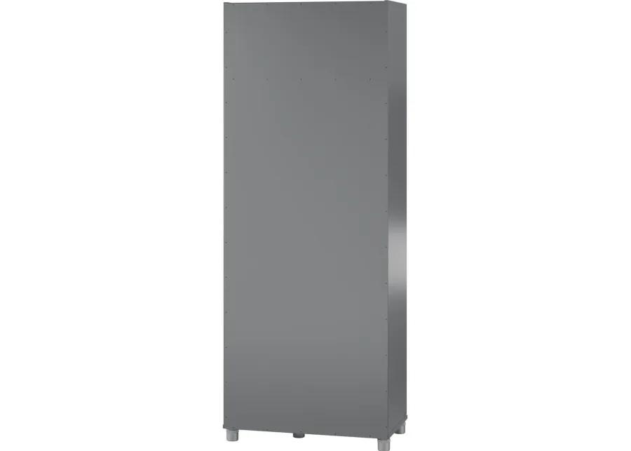 Camberly Graphite Gray Tall Asymmetrical Cabinet