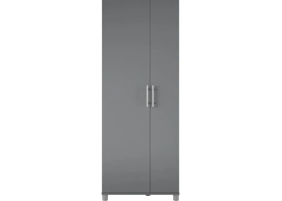 Camberly Graphite Gray Tall Asymmetrical Cabinet