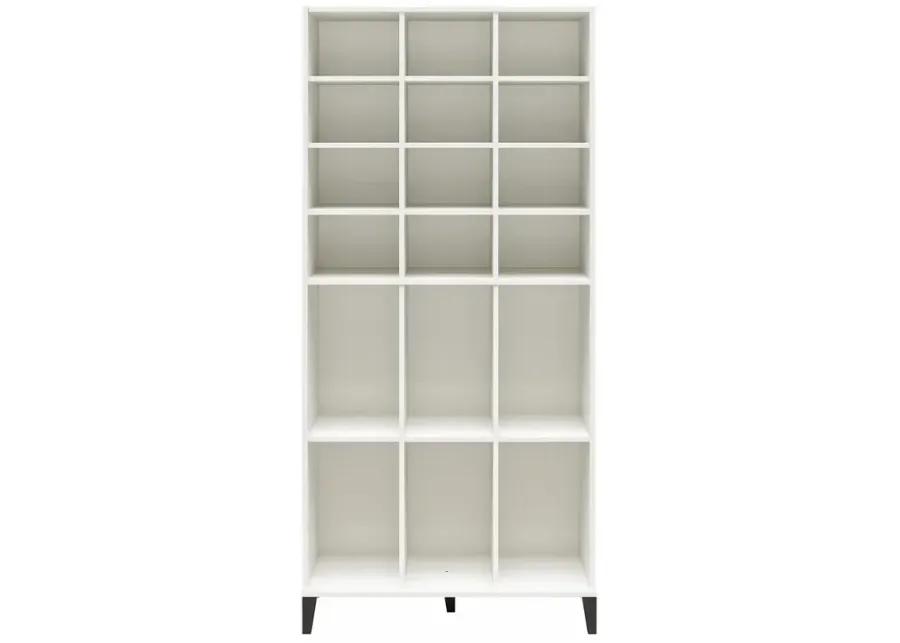 Flex White Athletic Shoe Storage Cabinet