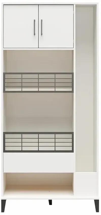 Flex White Sports Storage Cabinet