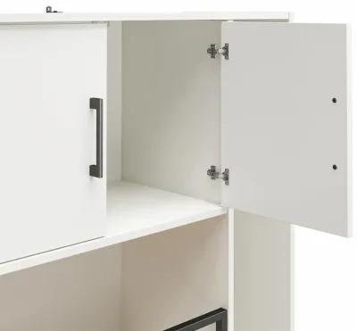 Flex White Sports Storage Cabinet