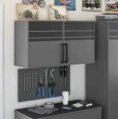 Shelby Graphite 2 Door Garage Wall Cabinet