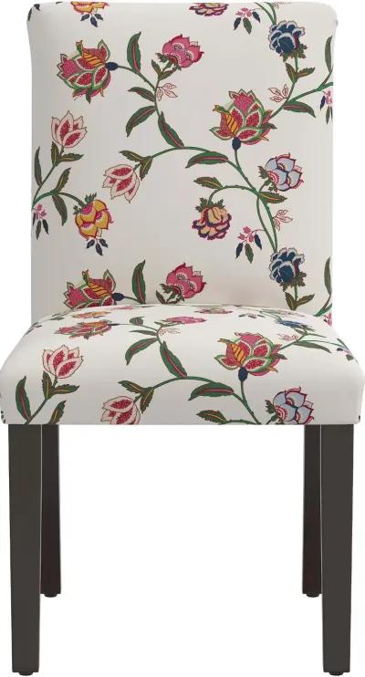 Drew Chintz Floral Dining Chair - Skyline Furniture