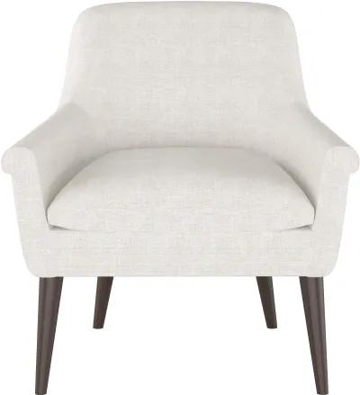 Charlotte White Accent Chair - Skyline Furniture