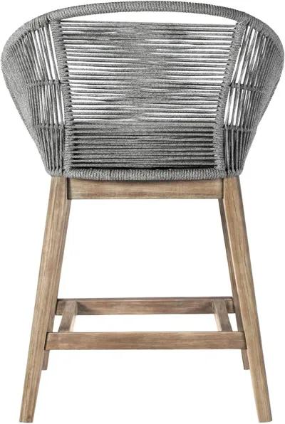 Tutti Frutti Natural Outdoor Counter Height Stool