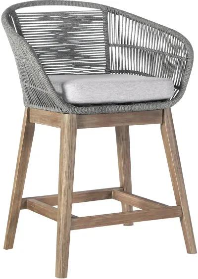 Tutti Frutti Natural Outdoor Counter Height Stool