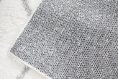 Faris White and Gray 5 x 8 Area Rug