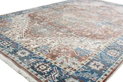 Gatlin Bohemian Rust 4 x 6 Area Rug