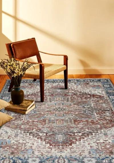 Gatlin Bohemian Rust 8 x 10 Area Rug