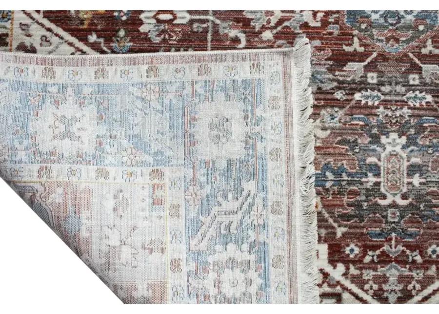 Gatlin Bohemian Rust 8 x 10 Area Rug