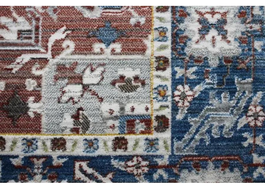 Gatlin Bohemian Rust 8 x 10 Area Rug