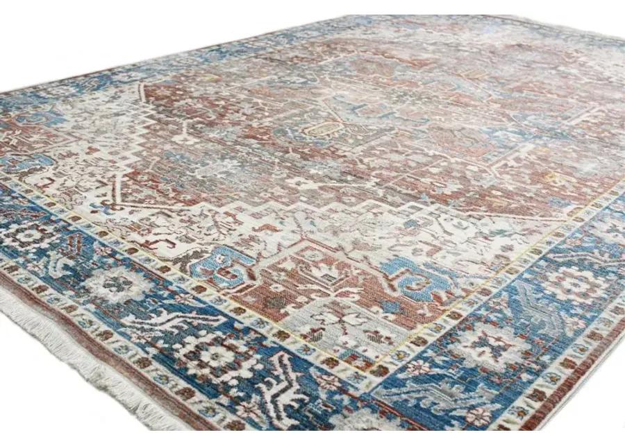 Gatlin Bohemian Rust 8 x 10 Area Rug