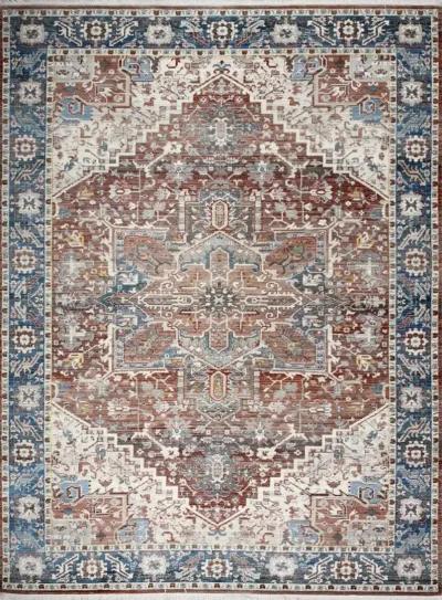 Gatlin Bohemian Rust 9 x 12 Area Rug