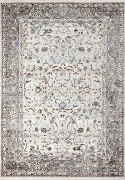 Gavriel Ivory Floral 8 x 10 Area Rug