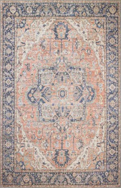 Zenainda Distressed Rust 8 x 10 Area Rug