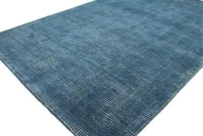 Joyce Blue Wool 9 x 12 Area Rug