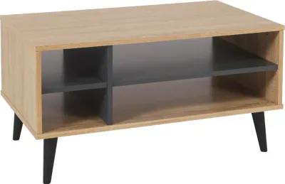 Cole Light Brown Coffee Table with Storage