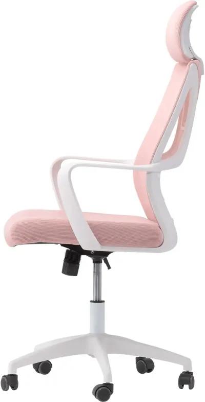 Workspace Pink Mesh Back Office Chair