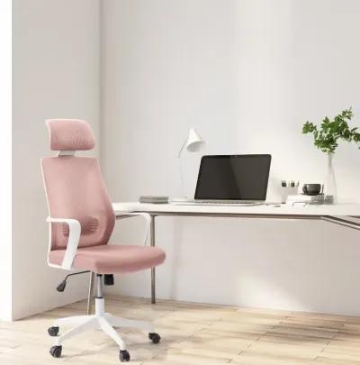 Workspace Pink Mesh Back Office Chair