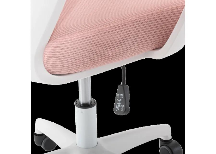 Workspace Pink Mesh Back Office Chair