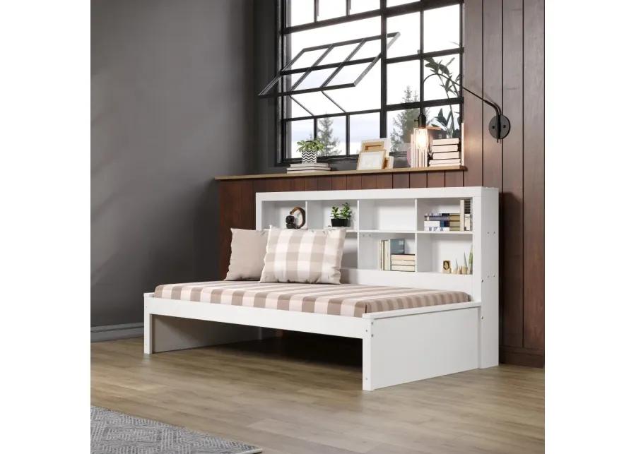 White Twin Bookcase Daybed