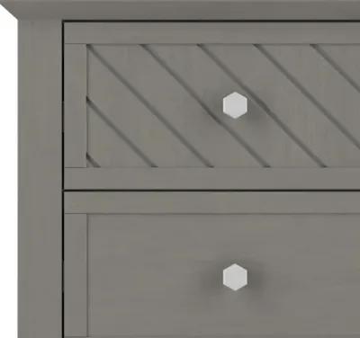 Atwood Lunar Gray 3-Drawer Dresser