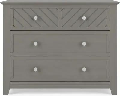 Atwood Lunar Gray 3-Drawer Dresser