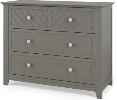 Atwood Lunar Gray 3-Drawer Dresser