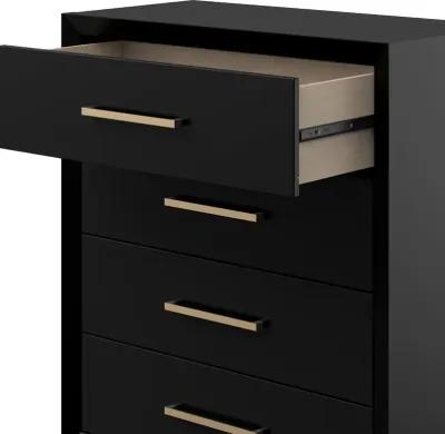 Cranbrook Ebony 4-Drawer Chest of Drawers