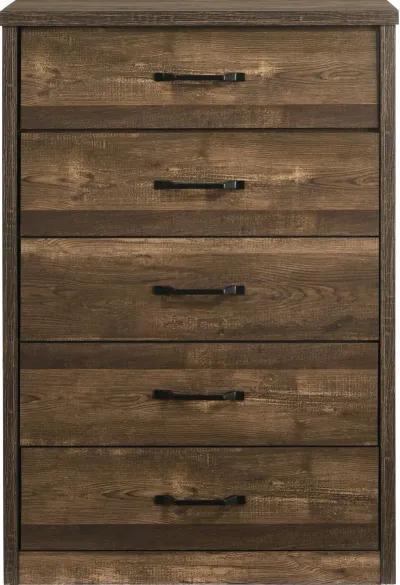 Kodo Walnut Brown Chest of Drawers