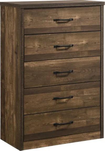 Kodo Walnut Brown Chest of Drawers