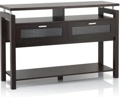 Tayler Espresso Brown Console Table