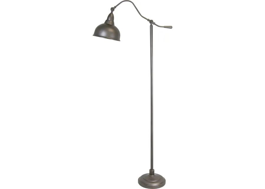 Paddington Slate Gray Floor Lamp