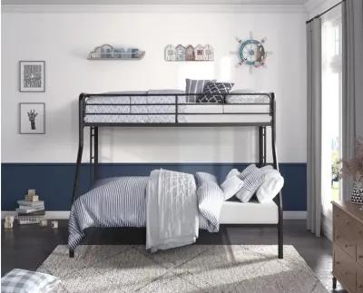 Lunar Dark Bronze Twin-over-Full Bunk Bed