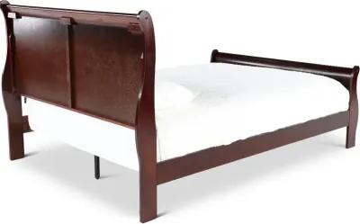 Louis Cherry King Sleigh Bed