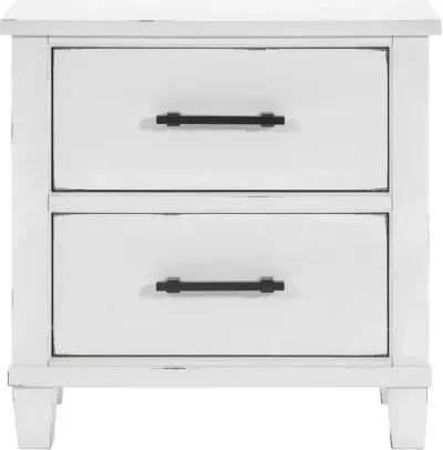 Laurelville White Nightstand