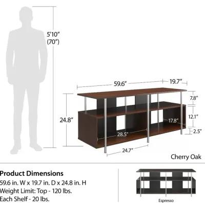 Alonso Espresso 59" TV Stand