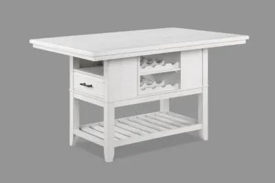 Willow White Counter Height Dining Table