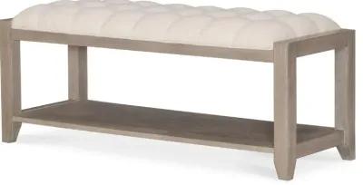 Del Mar Sand Beige Bed Bench